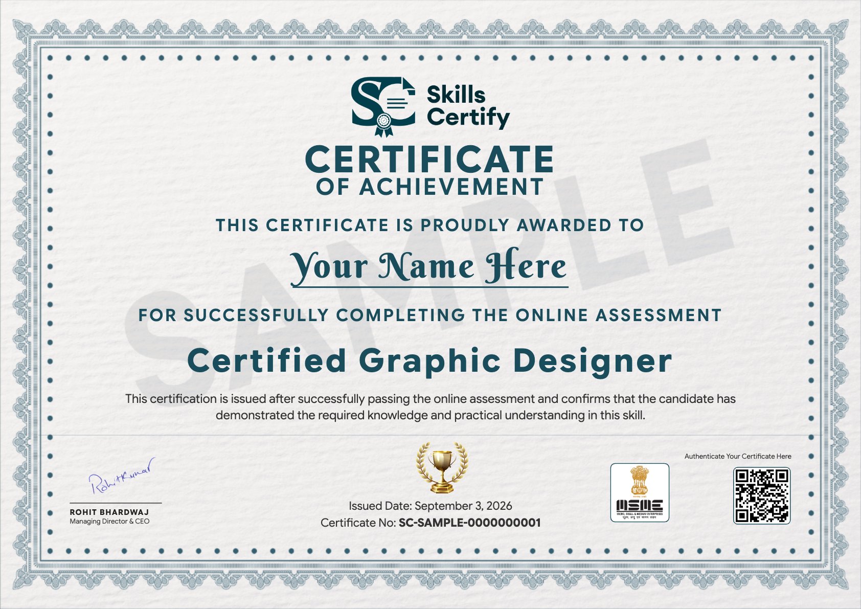 Certified Graphic Designer