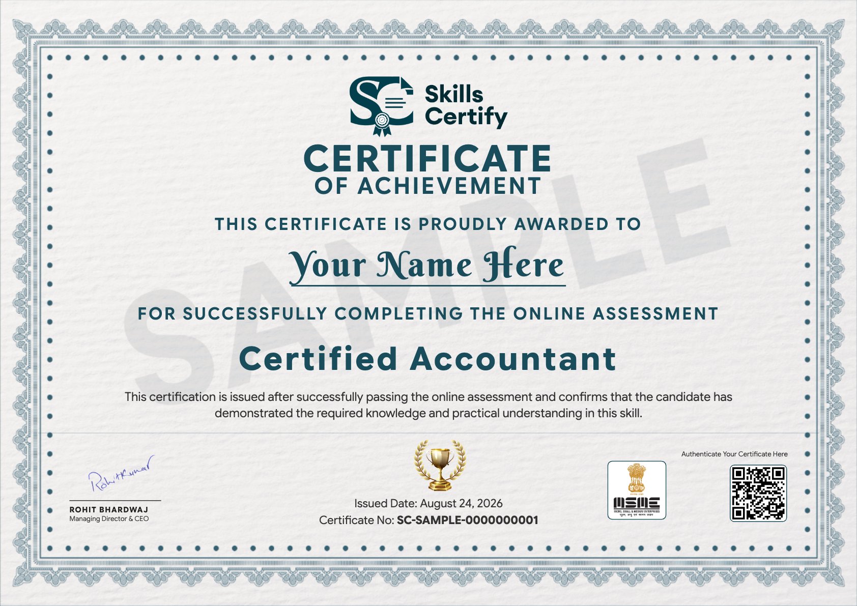 Certified Accountant