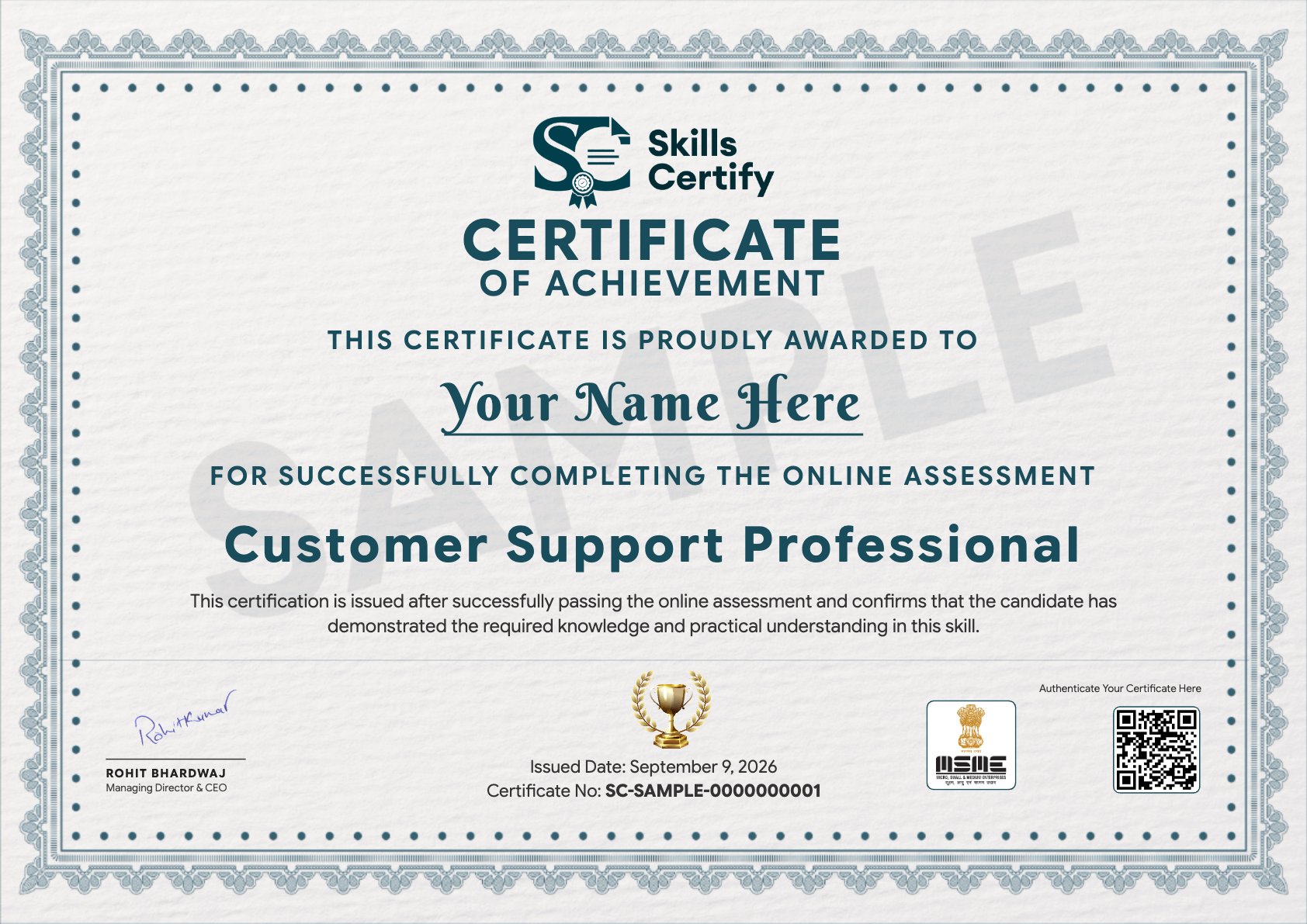 Customer Support Professional