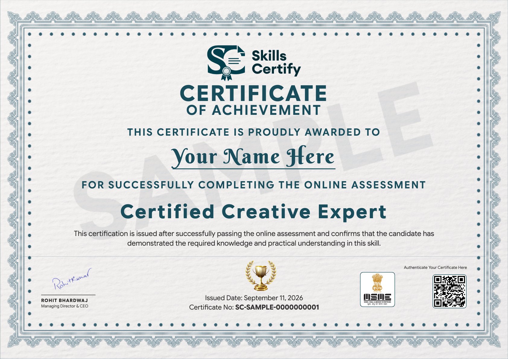Certified Creative Expert