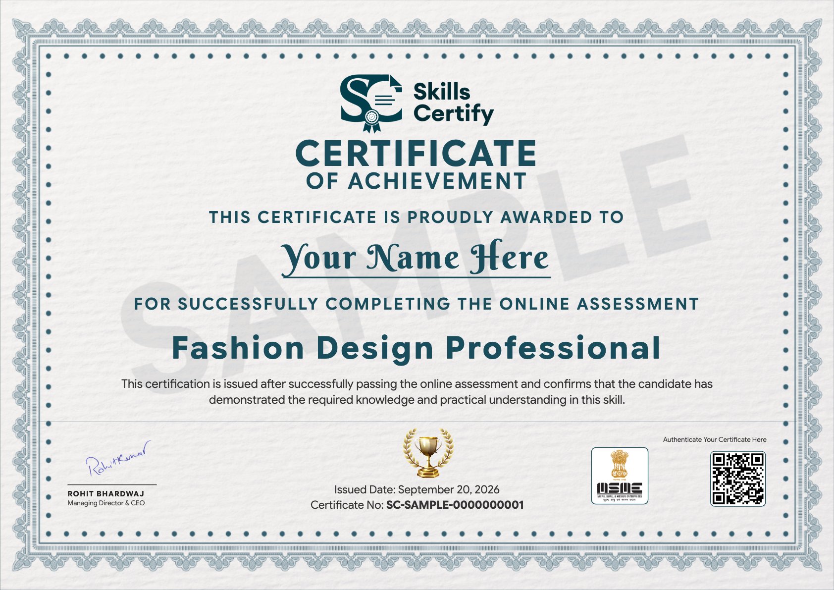 Fashion Design Professional
