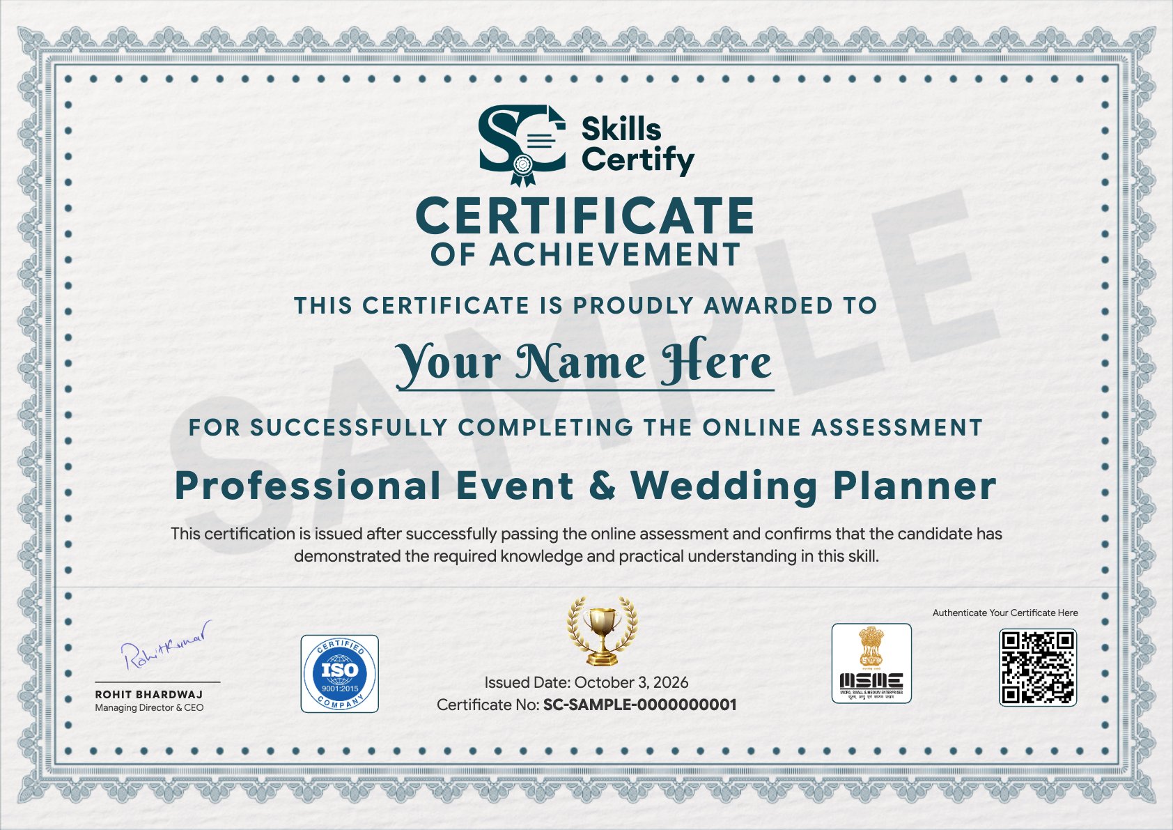 Professional Event & Wedding Planner
