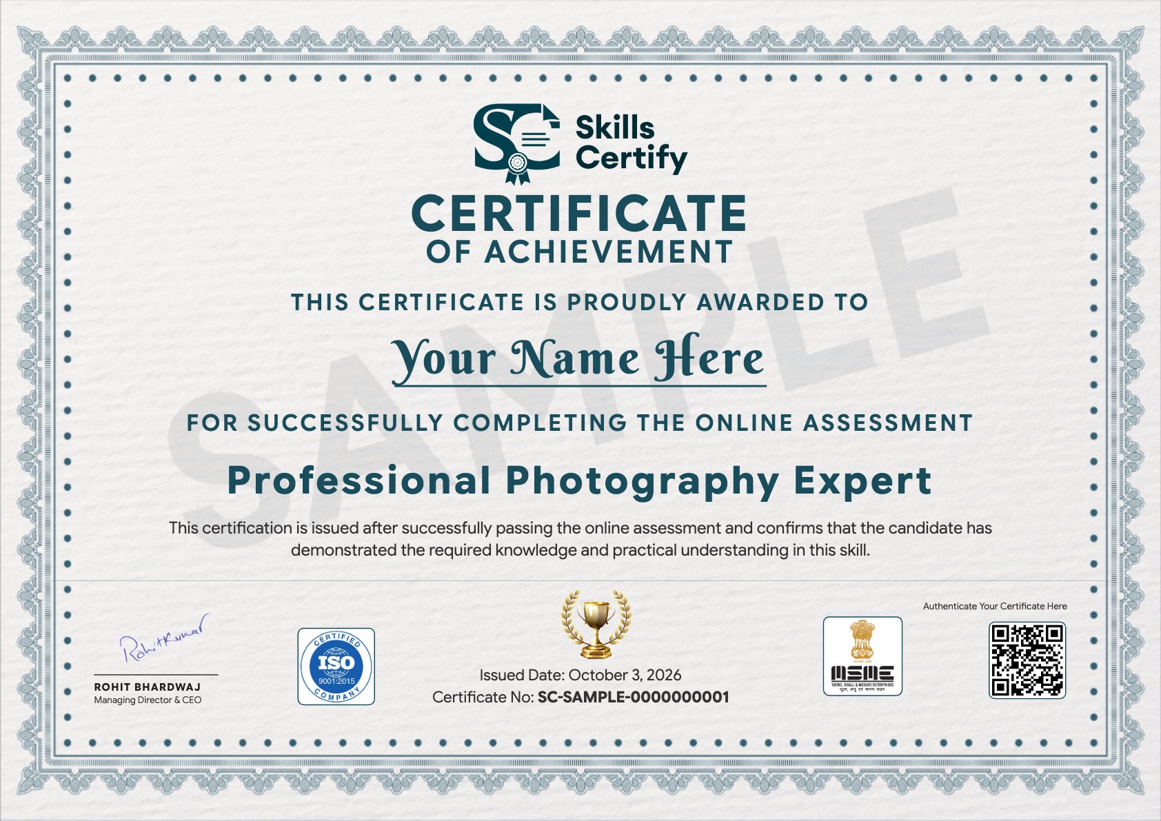 Professional Photography Expert