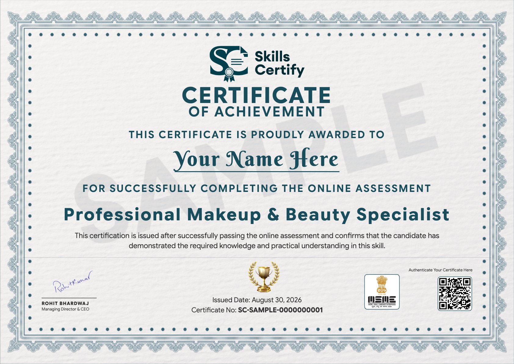 Professional Makeup & Beauty Specialist