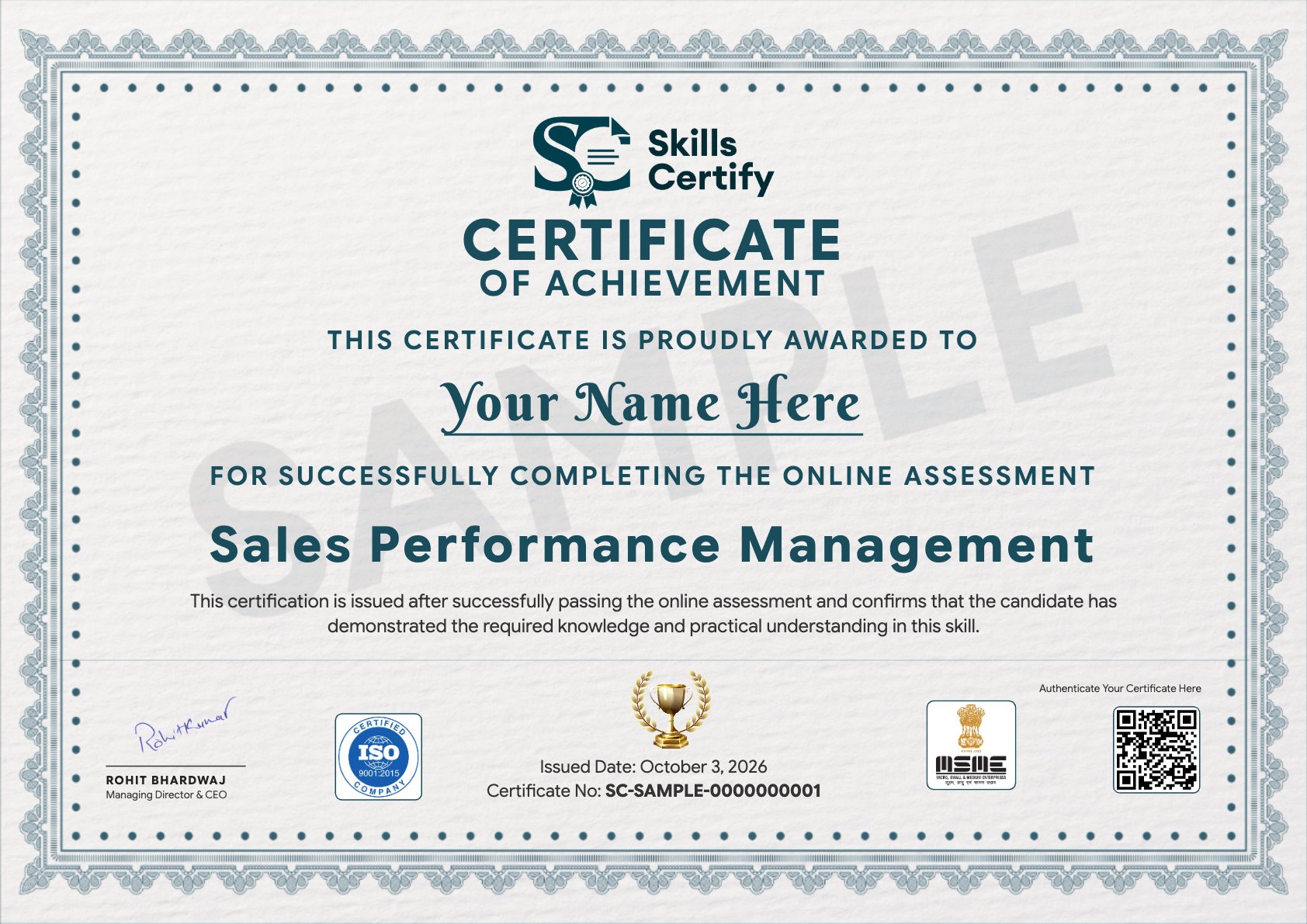 Sales Performance Management