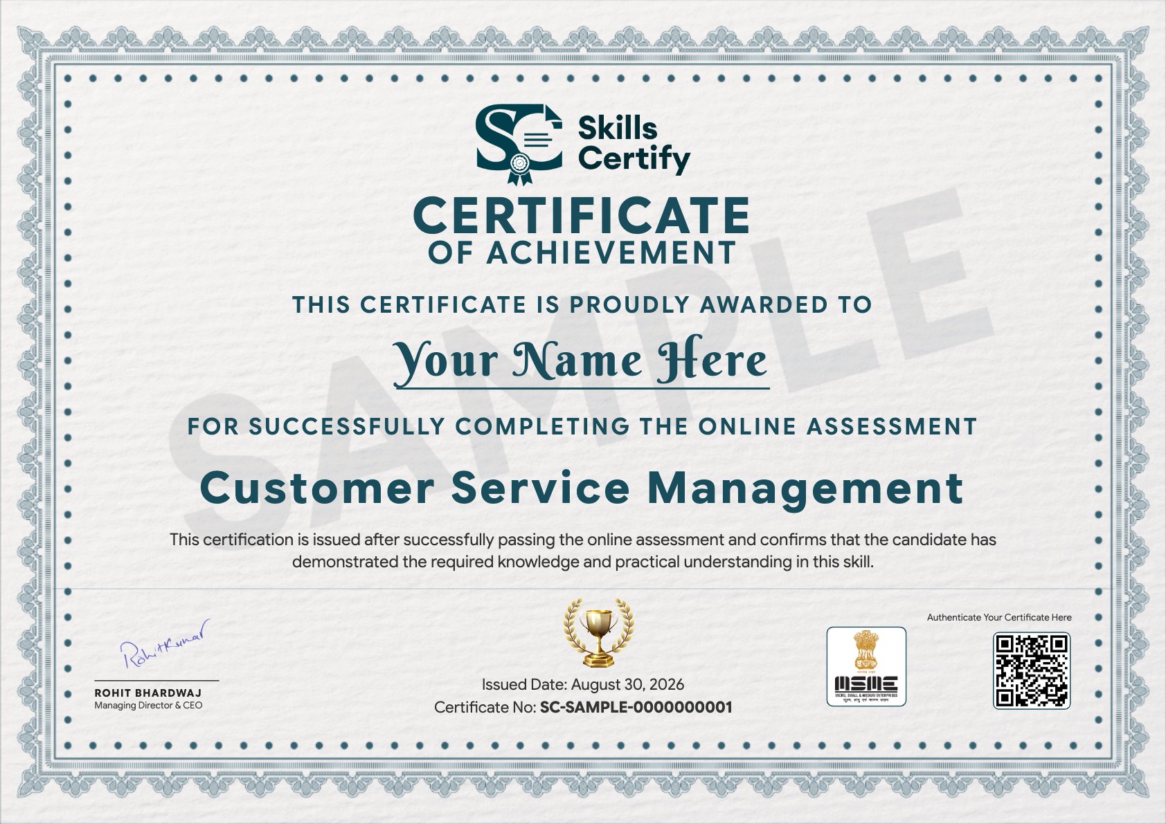 Customer Service Management