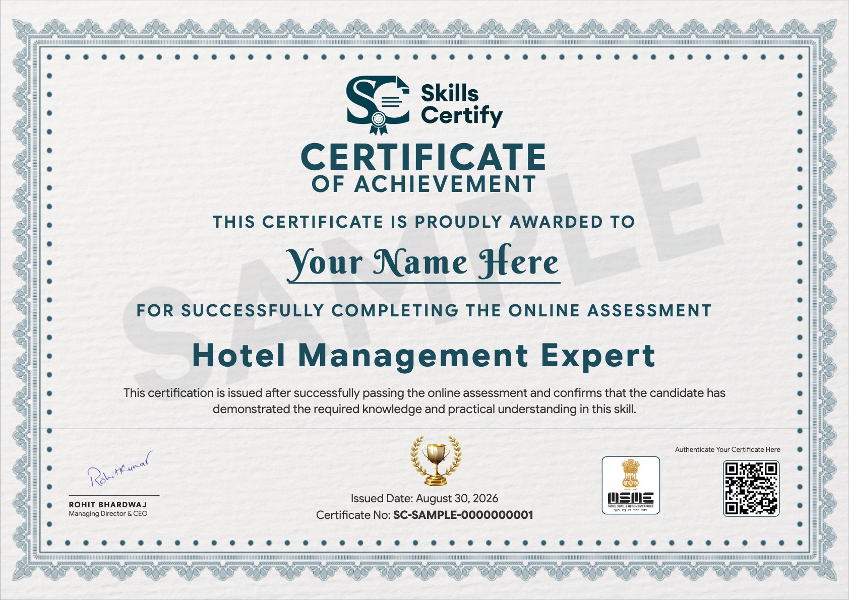 Hotel Management Expert